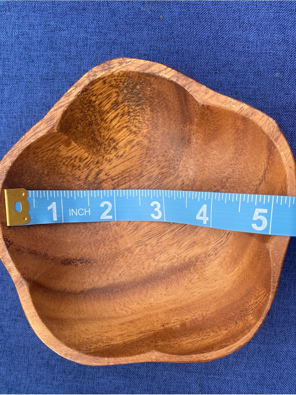 Monkey-Pod Acacia Wood Decorative Bowl - Warm Brown - Picture 5 of 6